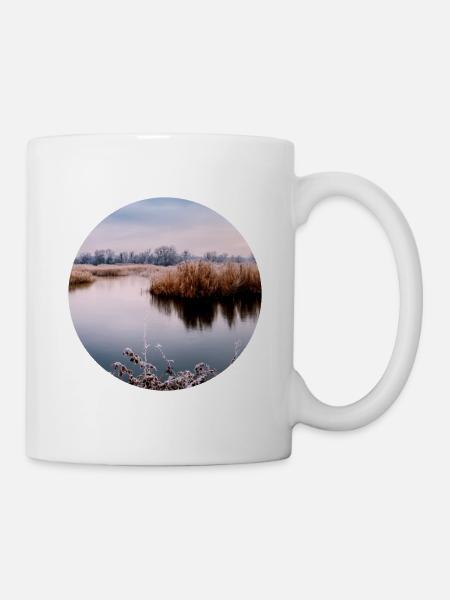 Nature in a circle - Mug - white