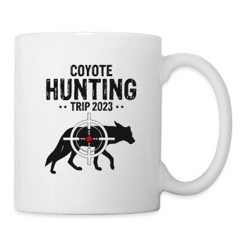 Conception de coyote pour les réacteurs de coyote - Mug blanc - blanc - Droite