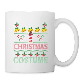 En raison de l’inflation pulls de Noël drôle de Noël - Mug blanc - blanc - Droite