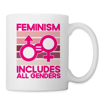 Feminismus Rechte der Frauen Feministisch Geschenk - Tasse - Weiß - Rechts