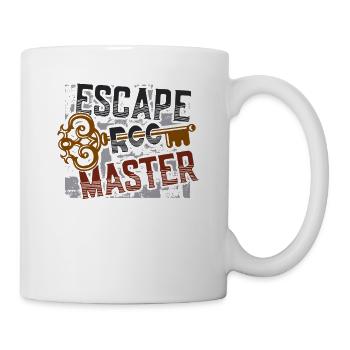 Escape Room, Master Escape Room, Geburtstag. - Tasse - Weiß - Rechts