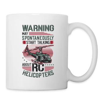 Warning, can spontaneously start talking about rc. - Mug - white - Right