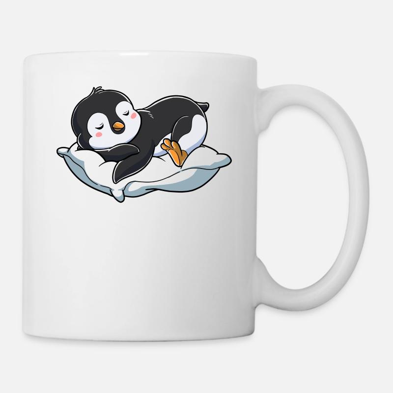 Offizielles Schlafshirt Pinguin - Tasse - Weiß
