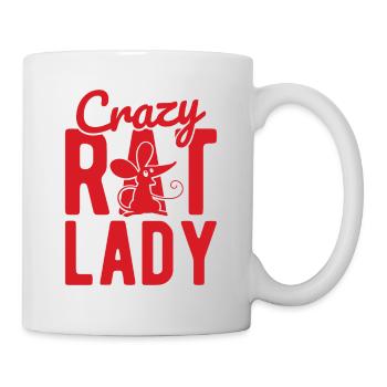 Nagetier Maus Ratte - Tasse - Weiß - Rechts