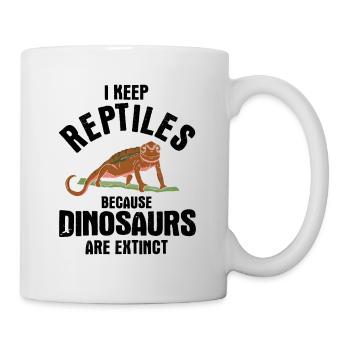 Eidechsen Für Besitzer Von Reptilien - Tasse - Weiß - Rechts