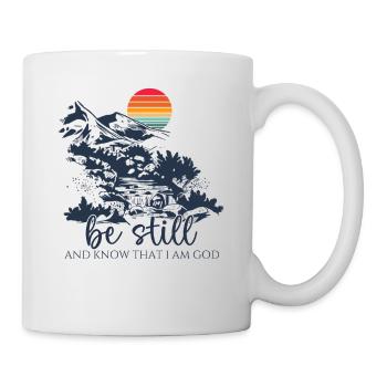 Jésus-Christ - Chemise chrétienne - Sois tranquille - Mug blanc - blanc - Droite