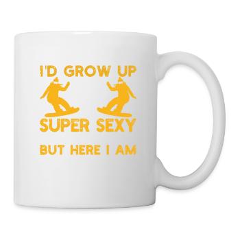 Ich hätte mir nie träumen lassen, dass ich mal ein - Tasse - Weiß - Rechts