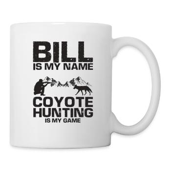 Conception de coyote pour les réacteurs de coyote - Mug blanc - blanc - Droite