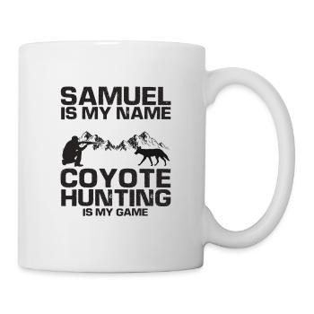 Conception de coyote pour les réacteurs de coyote - Mug blanc - blanc - Droite