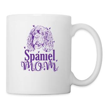 Spaniel Mom Dog Cocker Spaniel Pet - Mug - white - Right