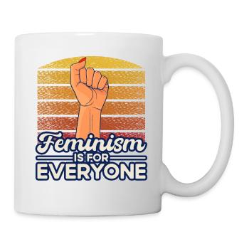Droits des femmes Autonomisation féministe - Mug blanc - blanc - Droite