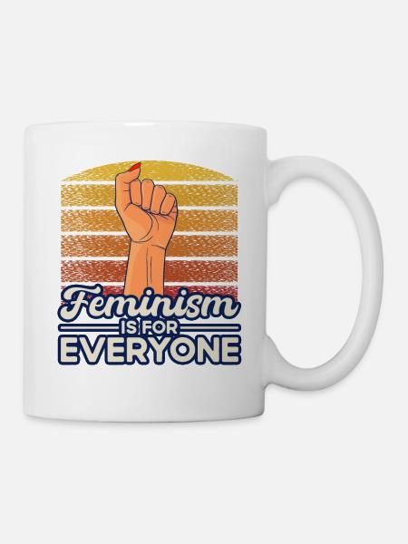 Droits des femmes Autonomisation féministe - Mug blanc - blanc