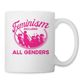 Feminismus Rechte der Frauen Feministisch Geschenk - Tasse - Weiß - Rechts