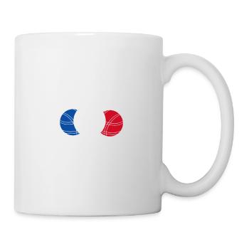Je Suis Un Mec Simple J'aime La Pétanque Et - Tasse - Weiß - Rechts