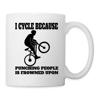Mountain Bike Bike Cycling Bike Tour - Mug - white - Right