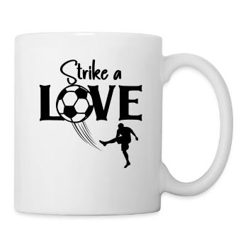 Football Life Player Love Coach Striker Sports - Mug - white - Right
