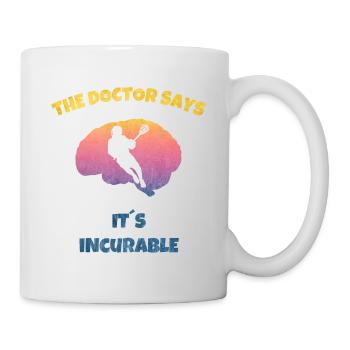Lacrosse American Sport - Passion Brain - Mug - white - Right