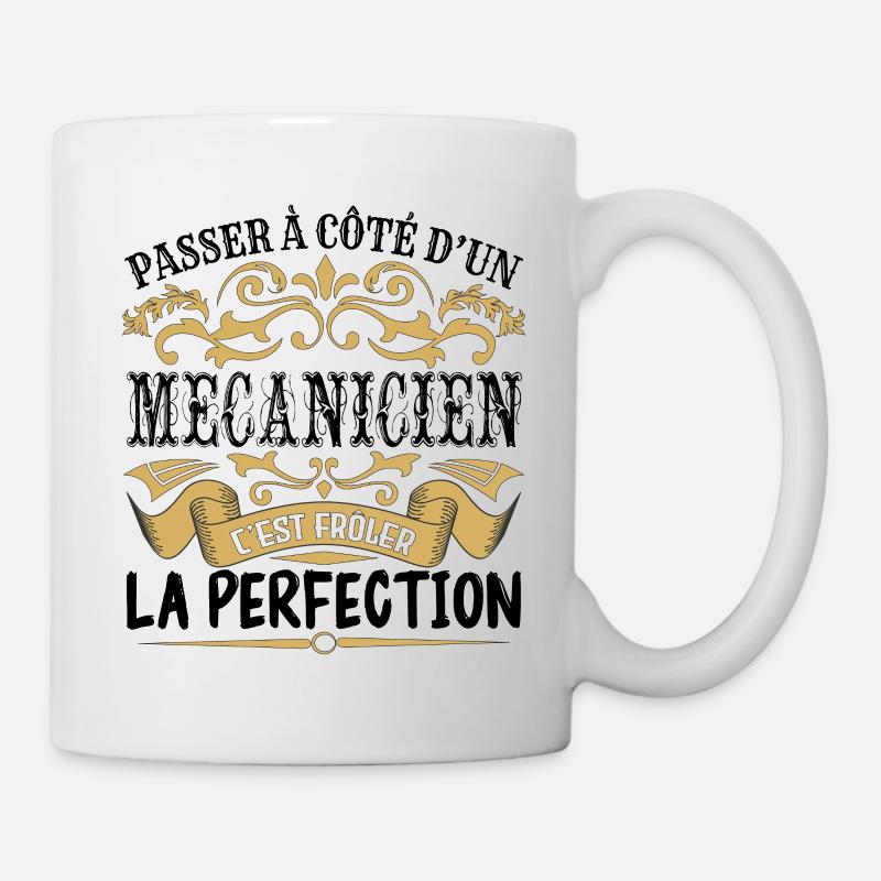 Mécanicien | le Meilleur cadeau Mécanicien - Mug blanc - blanc