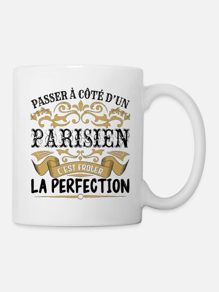 Parisien | le Meilleur cadeau Parisien - Mug blanc - blanc