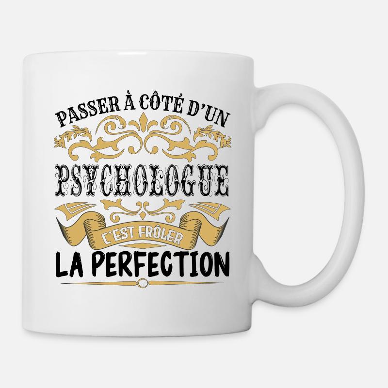Psychologue | le Meilleur cadeau Psychologue - Mug blanc - blanc