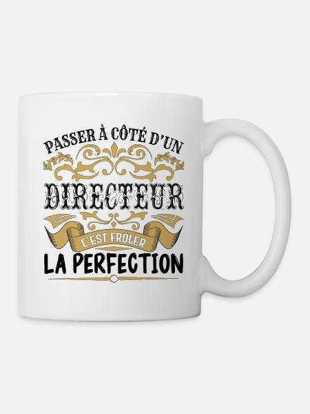 Directeur | le Meilleur cadeau Directeur - Mug blanc - blanc