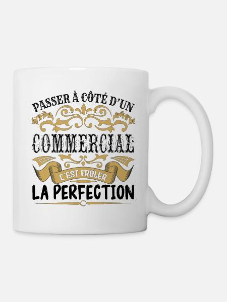Commercial | le Meilleur cadeau Commercial - Mug blanc - blanc