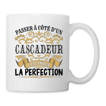 Cascadeur | le Meilleur cadeau Cascadeur - Mug blanc - blanc - Droite