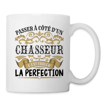 Chasseur | le Meilleur cadeau Chasseur - Mug blanc - blanc - Droite