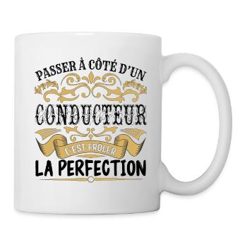 Conducteur | le Meilleur cadeau Conducteur - Mug blanc - blanc - Droite