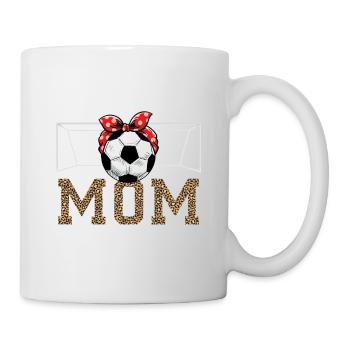 Maman de soccer - Mug blanc - blanc - Droite