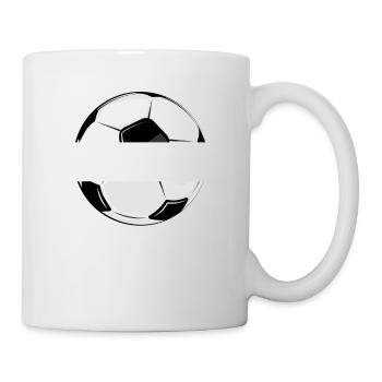 Fußball Papa - Tasse - Weiß - Rechts