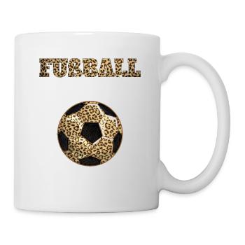 Fußball Mama - Tasse - Weiß - Rechts