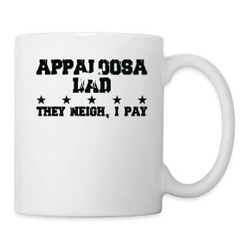 Pferdedad - Appaloosa - Tasse - Weiß - Rechts