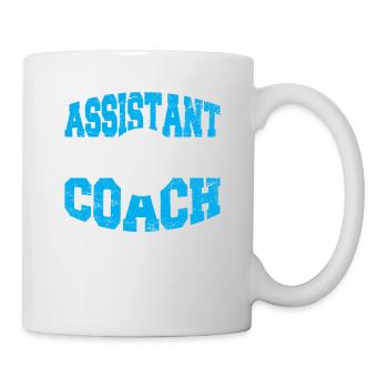 Assistant Soccer Coach Training Practice Soccer Te - Mug - white - Right
