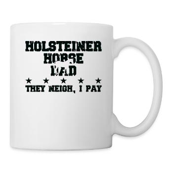 Pferdes Vater - Holsteiner Pferd - Mug - white - Right