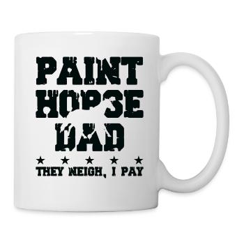 Horse Father - Paint Horse - Mug - white - Right