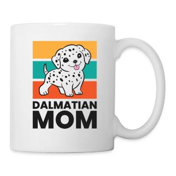 Funny Dalmatian Mom Dalmatian Dog - Mug - white - Right