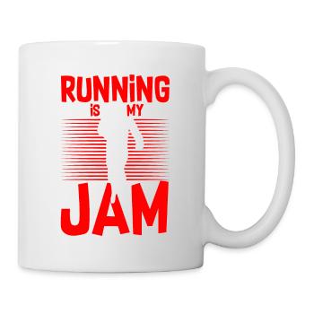 Running Is My Jam 4 - Mug - white - Right