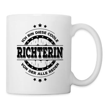 Richterin Kollegin Geburtstag Jurastudium Geschenk - Tasse - Weiß - Rechts
