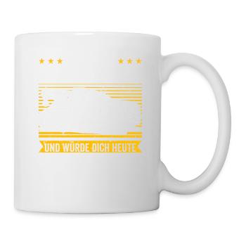 Abschleppdienst Und Würde Dich Gerne Abschleppen - Tasse - Weiß - Rechts