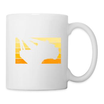 Ich Schleppe Auch Am Wochenende Ab - Tasse - Weiß - Rechts