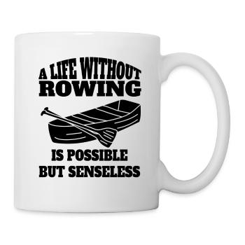 Rowers funny rowers rowing saying rowing club - Mug - white - Right
