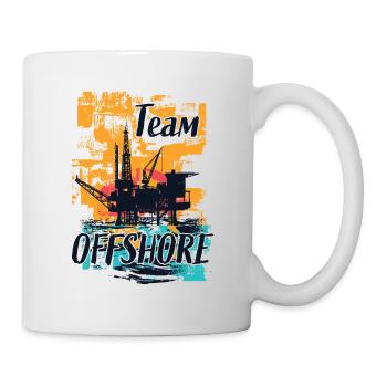 Team Offshore Life - Tasse - Weiß - Rechts