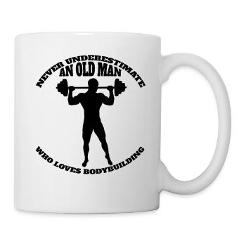 Fitness Athlète Musculation Musculation Bodybuilder - Mug blanc - blanc - Droite