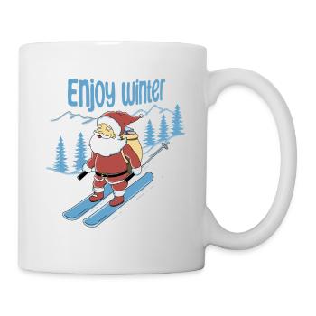Santa Claus Enjoy Winter - Mug - white - Right