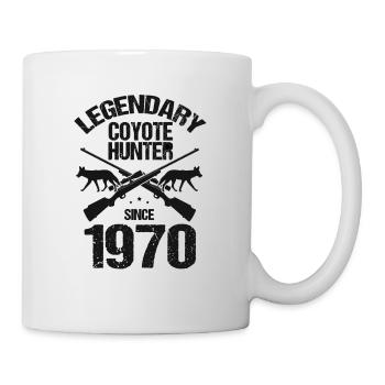 Kojotentöter und Kojotenjagd auf Wildtiere - Tasse - Weiß - Rechts