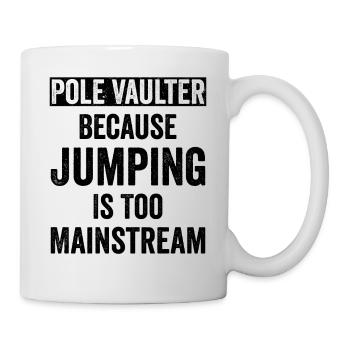 Pole vault - Mug - white - Right