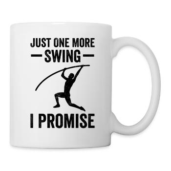 Saut à la perche amusant Saut à la perche - Mug blanc - blanc - Droite
