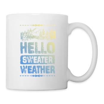 Ciao Maglione Meteo - Tazza - bianco - Destra