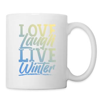Love Live Winter - Mug blanc - blanc - Droite